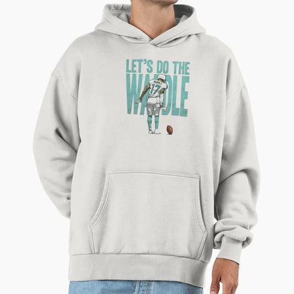 Jaylen Waddle Lets Do Waddle Dance Hoodie - Unique Graphic for Adults - T-Shirt, Sweatshirt, Hoodie