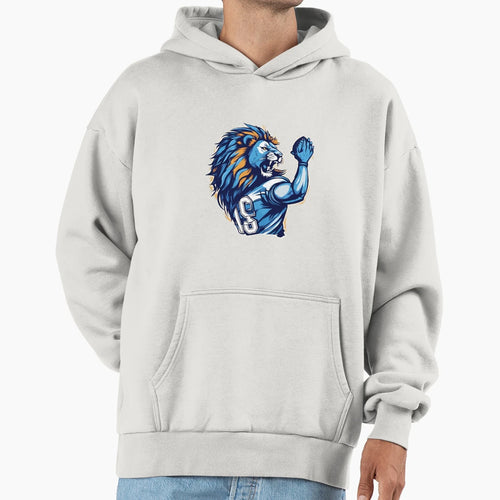 Detroit Illinois Football Team Fan Hoodie - Fun Novelty Design Unisex - T-Shirt, Sweatshirt, Hoodie