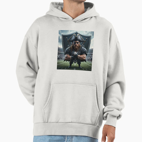 Mini Black Pirate Iconic Sports Helmets Hoodie - Custom Art Print Unisex - T-Shirt, Sweatshirt, Hoodie