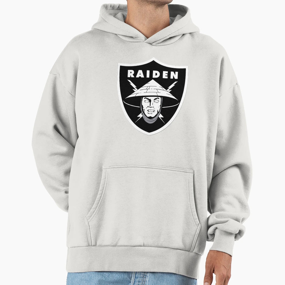 Raiden Mashup Hoodie - Minimalist Print Unisex - T-Shirt, Sweatshirt, Hoodie