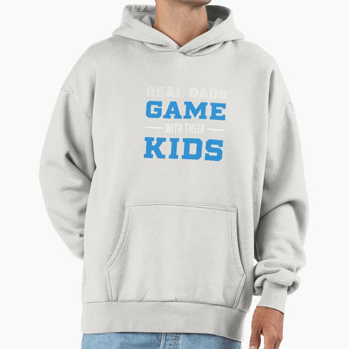 Real Dads Game Their Fathers Day Gift Hoodie - Fun Novelty Design Unisex - T-Shirt, Sweatshirt, Hoodie