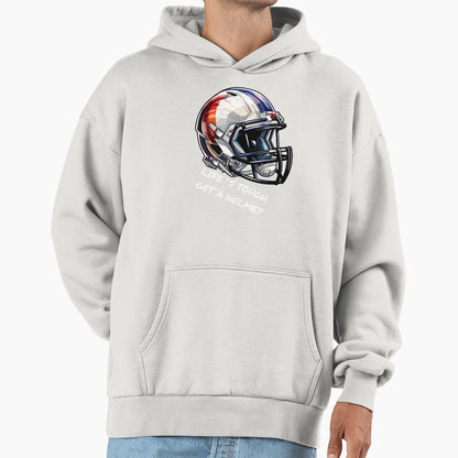Copy Copy Life S Tough Get Helmet Hoodie - Casual Everyday Wear Men Women - T-Shirt, Sweatshirt, Hoodie