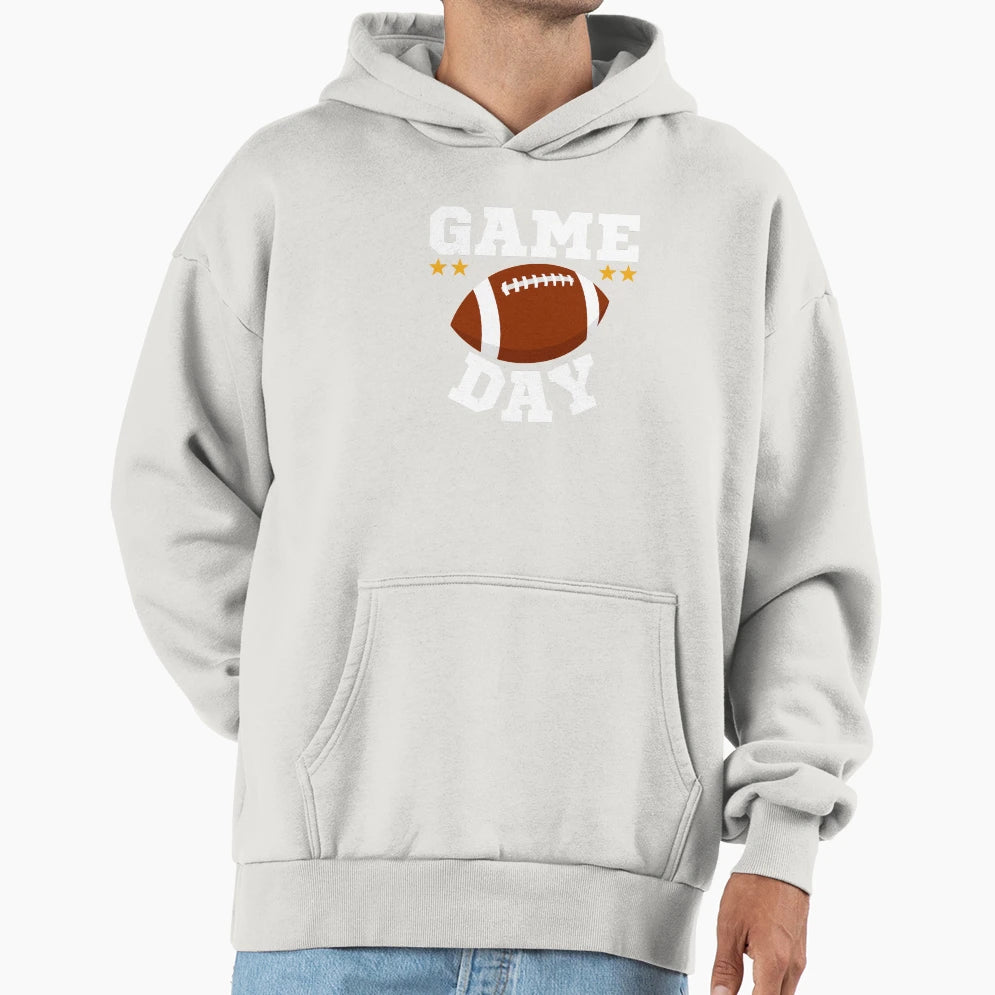 Rugby Game Day Hoodie - Aesthetic Graphic Unisex - T-Shirt, Sweatshirt, Hoodie