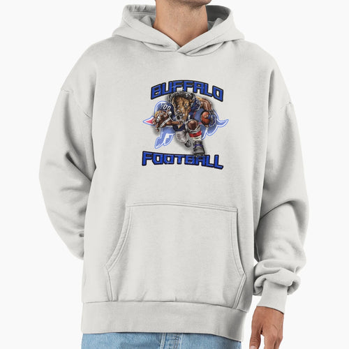 Buffalo Football Hoodie - Custom Art Print Unisex - T-Shirt, Sweatshirt, Hoodie