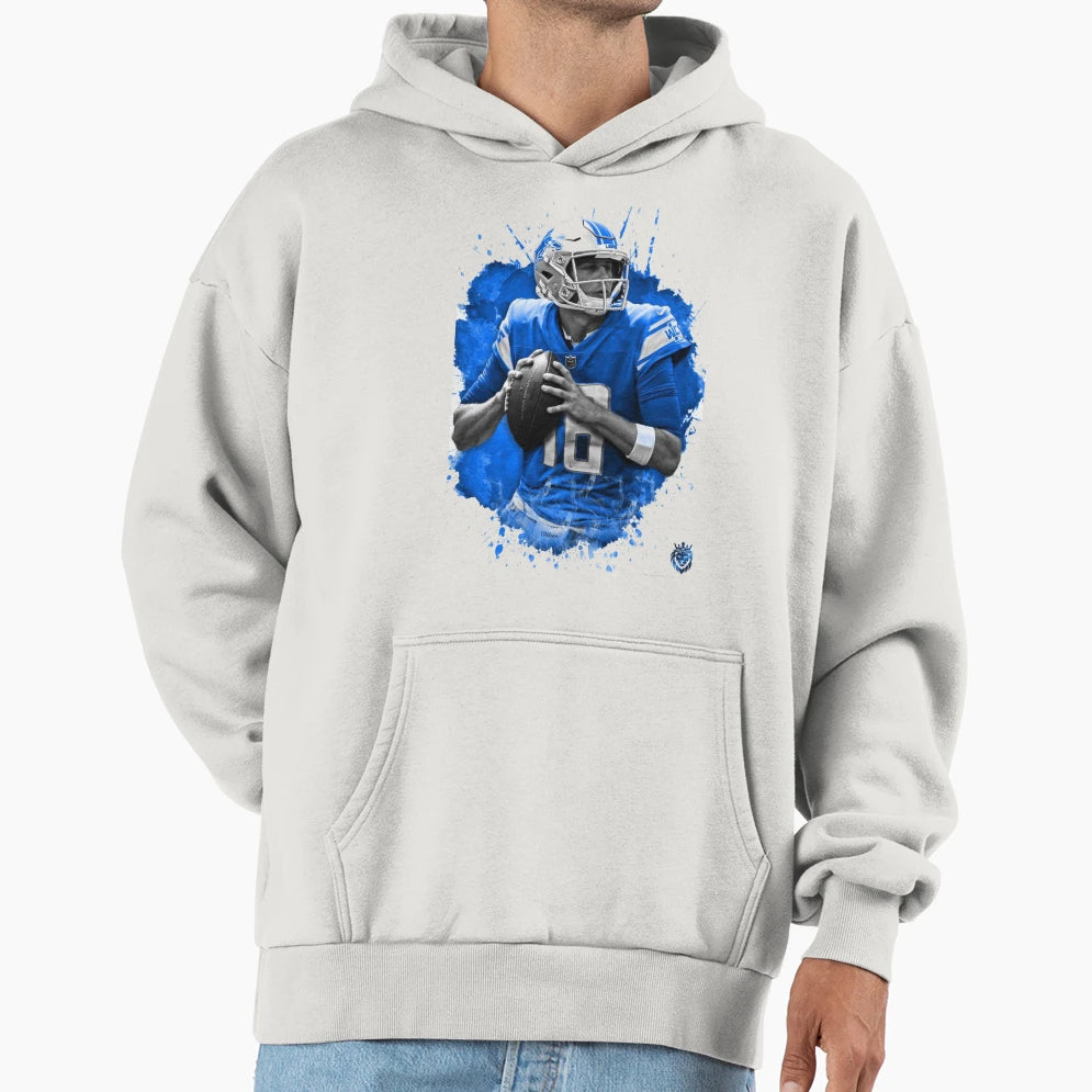 Detroit Lions Hoodie - Graphic Print Unisex - T-Shirt, Sweatshirt, Hoodie