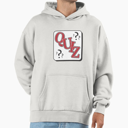 Quiz Test Hoodie - Aesthetic Graphic Men Women - T-Shirt, Sweatshirt, Hoodie