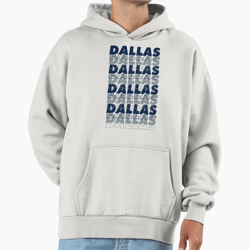 Dallas Hoodie - Unique Graphic Men Women - T-Shirt, Sweatshirt, Hoodie