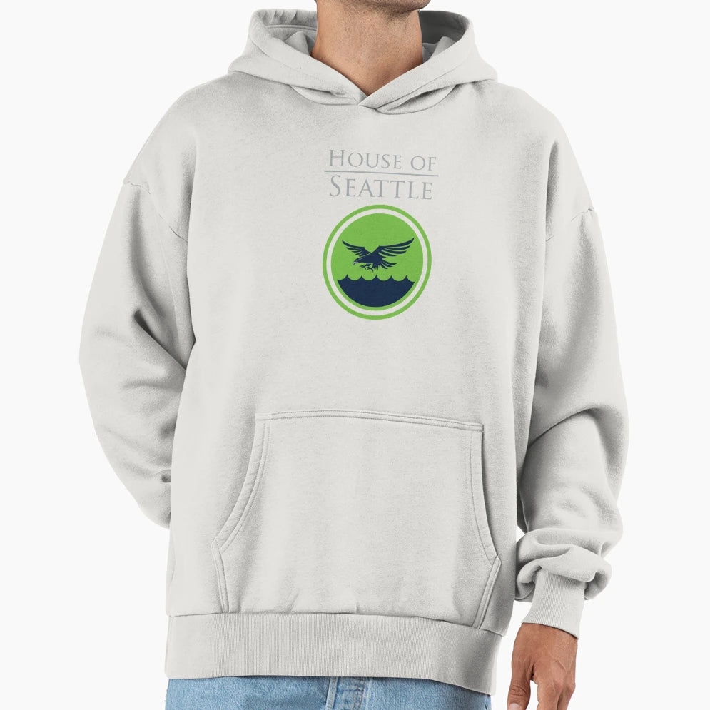 House Seattle Hoodie - Fun Novelty Design Men Women - T-Shirt, Sweatshirt, Hoodie