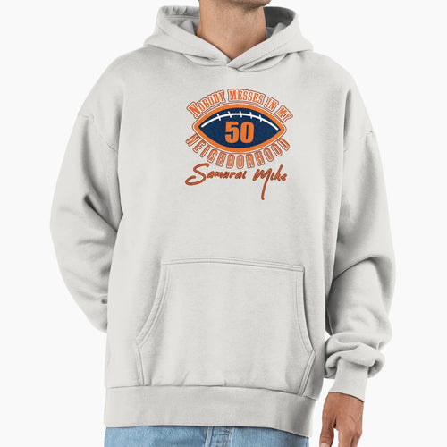 Samurai Mike Mike Singletary Chicago Hoodie - Trendy Graphic for Adults - T-Shirt, Sweatshirt, Hoodie