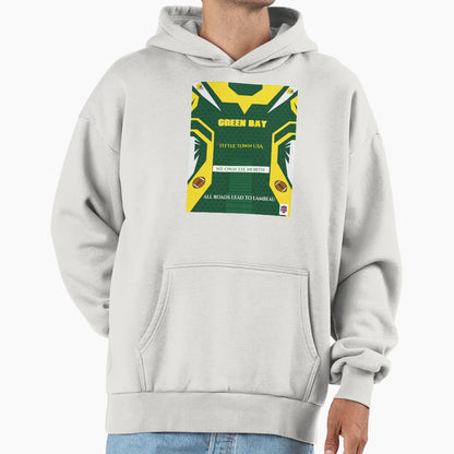 Green Bay Team Hoodie - Novelty Apparel Unisex - T-Shirt, Sweatshirt, Hoodie