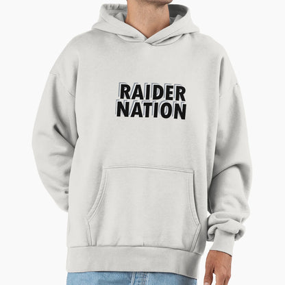 Raider Nation Hoodie - Aesthetic Graphic for Adults - T-Shirt, Sweatshirt, Hoodie