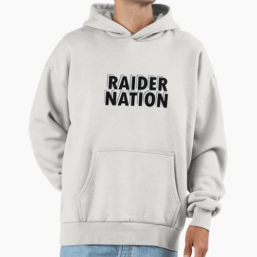Raider Nation Hoodie - Aesthetic Graphic for Adults - T-Shirt, Sweatshirt, Hoodie