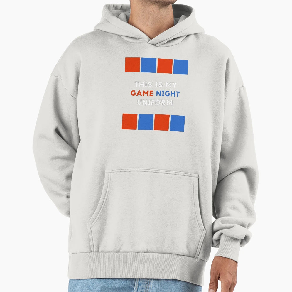 Game Night Hoodie - Unique Graphic for Adults - T-Shirt, Sweatshirt, Hoodie