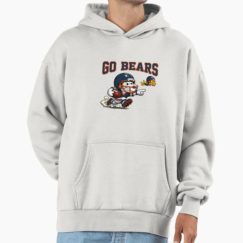 Snoopy And Woodstock Chicago Bears Hoodie - Aesthetic Graphic for Adults - T-Shirt, Sweatshirt, Hoodie
