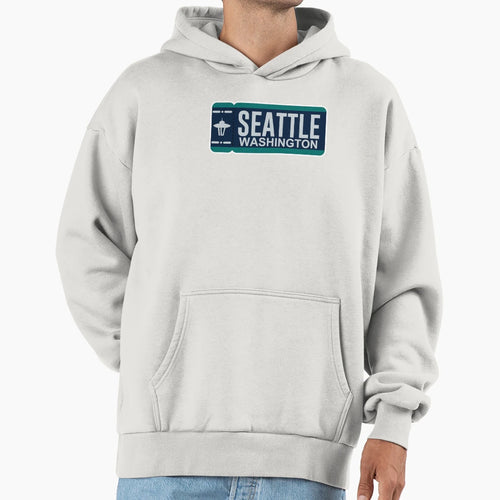 Seattle Ticket Hoodie - Minimalist Print Unisex - T-Shirt, Sweatshirt, Hoodie