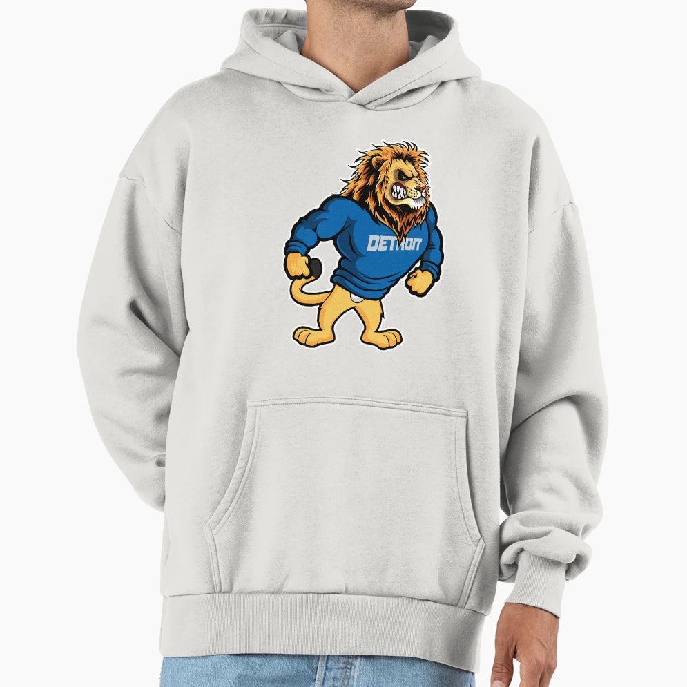 Detroit Football Team T-Shirt - Custom Art Print Unisex - T-Shirt, Sweatshirt, Hoodie