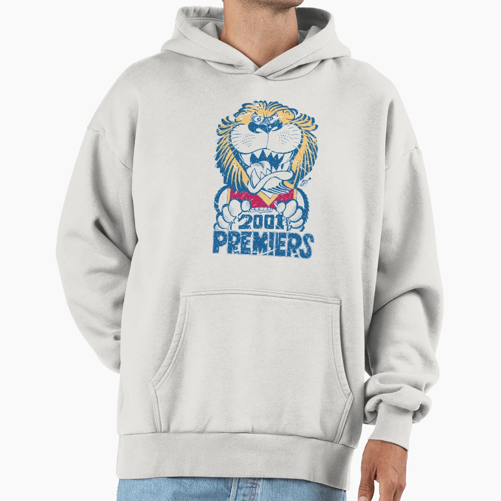 Brisbane Lions 01 Premiers Hoodie - Aesthetic Graphic Men Women - T-Shirt, Sweatshirt, Hoodie