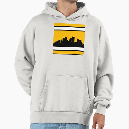 Steelers Home Stripe Hoodie - Unique Graphic Unisex - T-Shirt, Sweatshirt, Hoodie