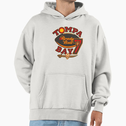Tampa Bay Sports Logo Americana Artwork Hoodie - Trendy Graphic Men Women - T-Shirt, Sweatshirt, Hoodie