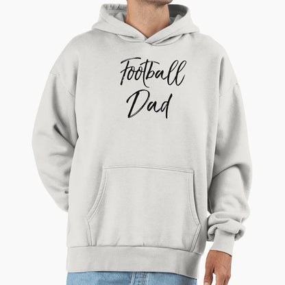 Football Dad Fathers Day Gift Hoodie - Unique Graphic for Adults - T-Shirt, Sweatshirt, Hoodie