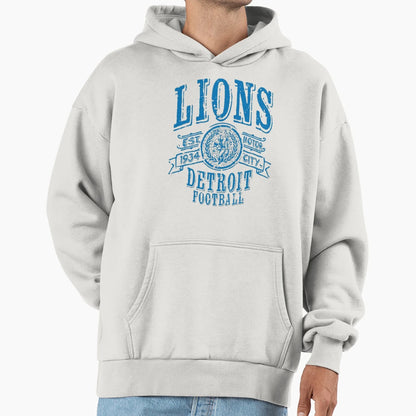 Football Detroit Lions Hoodie - Streetwear Style for Adults - T-Shirt, Sweatshirt, Hoodie