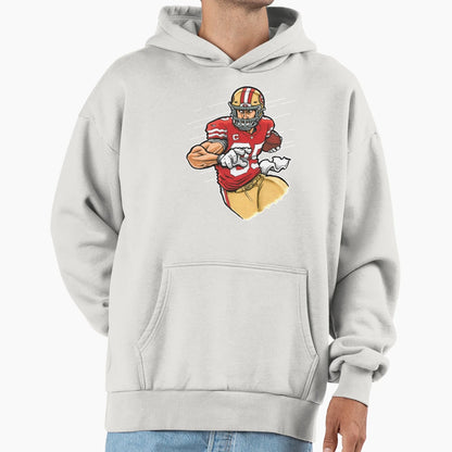 Kittle Te Gold Hoodie - Trendy Graphic Unisex - T-Shirt, Sweatshirt, Hoodie