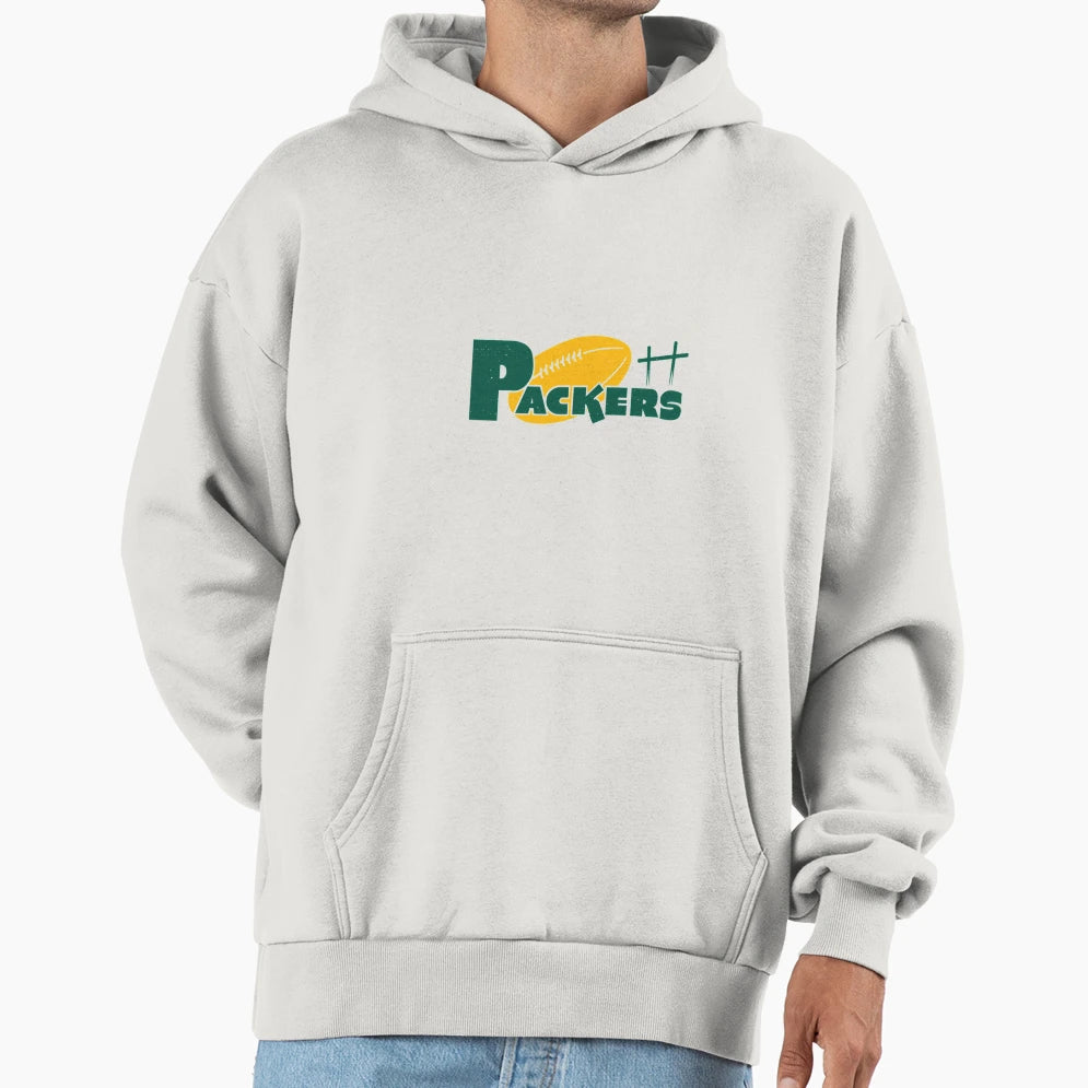 1950S Packers Hoodie - Fun Novelty Design Unisex - T-Shirt, Sweatshirt, Hoodie