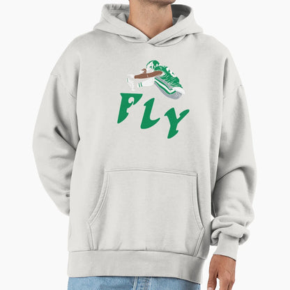 Fly Saquon Philadelphia Football Hoodie - Graphic Print Unisex - T-Shirt, Sweatshirt, Hoodie