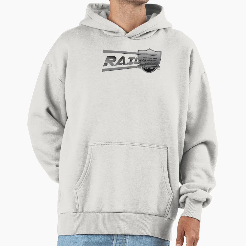 Raiders Empire Heart Shield Dl Hoodie - Casual Everyday Wear for Adults - T-Shirt, Sweatshirt, Hoodie