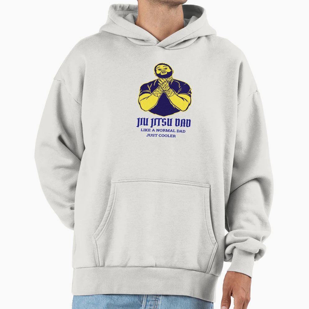 Brazilian Jiu Jitsu Jiu Jitsu Dad Hoodie - Casual Everyday Wear Men Women - T-Shirt, Sweatshirt, Hoodie