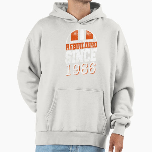 Chicago Rebuilding Hoodie - Casual Everyday Wear Unisex - T-Shirt, Sweatshirt, Hoodie