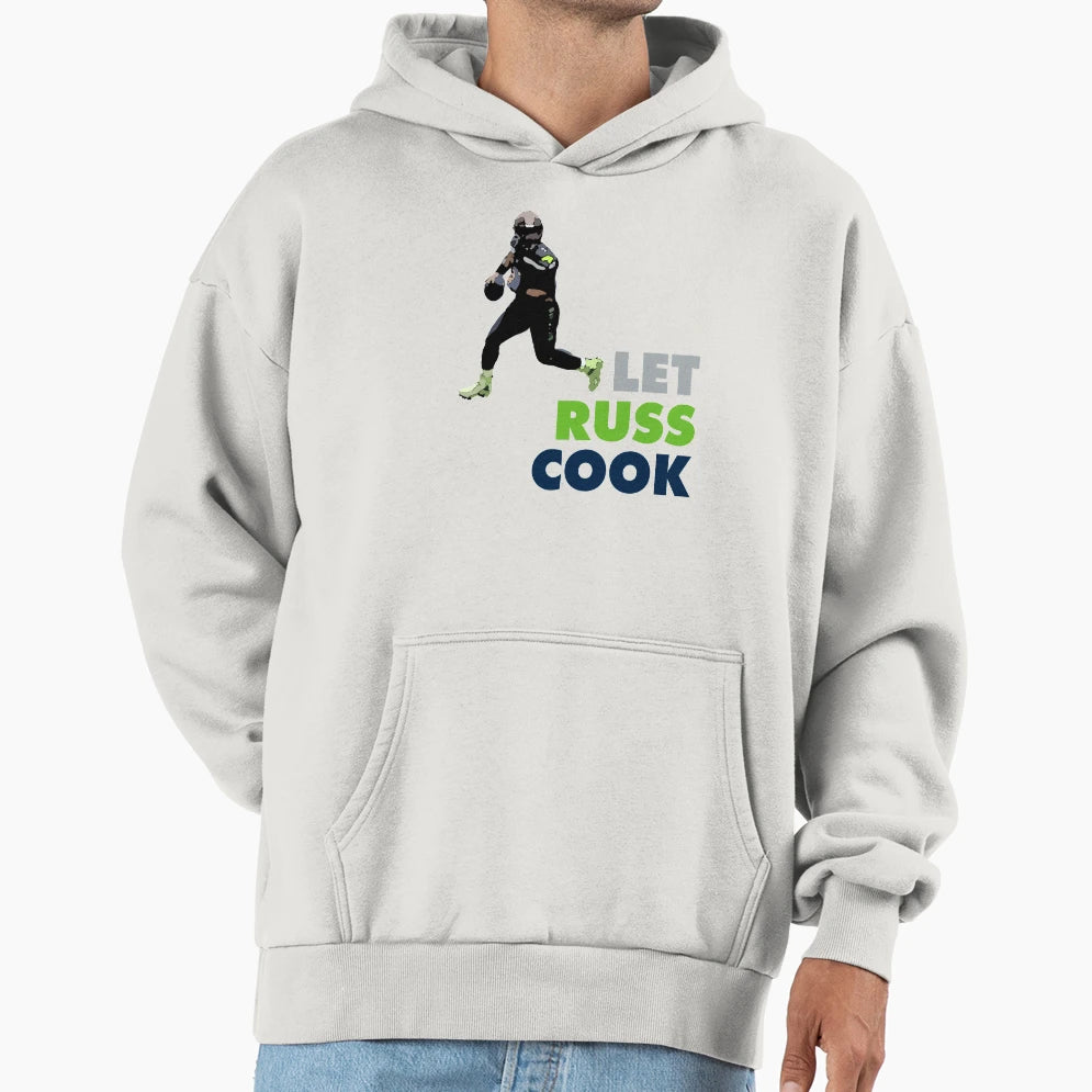 Let Russ Cook Hoodie - Aesthetic Graphic Men Women - T-Shirt, Sweatshirt, Hoodie