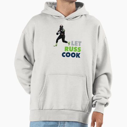 Let Russ Cook Hoodie - Aesthetic Graphic Men Women - T-Shirt, Sweatshirt, Hoodie