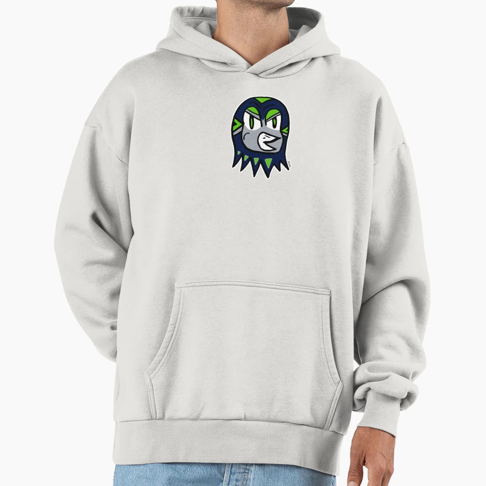 Hawk Head Johnny From Seattle Hoodie - Fun Novelty Design Unisex - T-Shirt, Sweatshirt, Hoodie