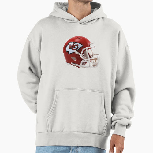 Helmet Chiefs Hoodie - Trendy Graphic Men Women - T-Shirt, Sweatshirt, Hoodie