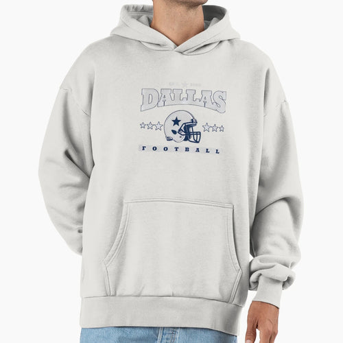 Art Dallas Cowboys Hoodie - Minimalist Print Men Women - T-Shirt, Sweatshirt, Hoodie