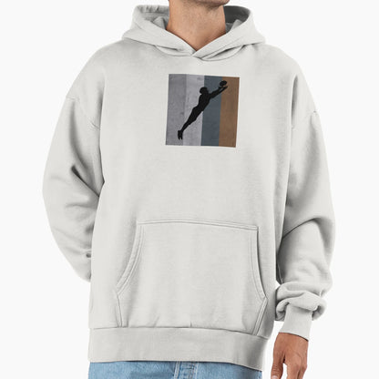 Football Player Hoodie - Custom Art Print Unisex - T-Shirt, Sweatshirt, Hoodie