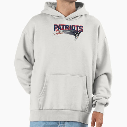 New England Football Skull Logo Hoodie - Minimalist Print Men Women - T-Shirt, Sweatshirt, Hoodie
