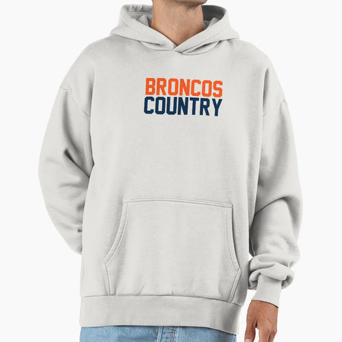 Broncos Country Hoodie - Minimalist Print for Adults - T-Shirt, Sweatshirt, Hoodie