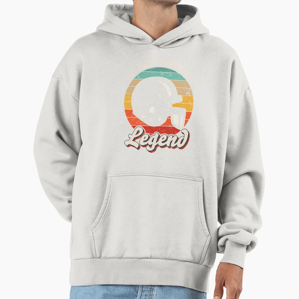 Fantasy Football Legend Hoodie - Fun Novelty Design Unisex - T-Shirt, Sweatshirt, Hoodie