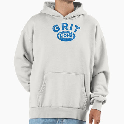 Lions Grit Hoodie - Custom Art Print Men Women - T-Shirt, Sweatshirt, Hoodie