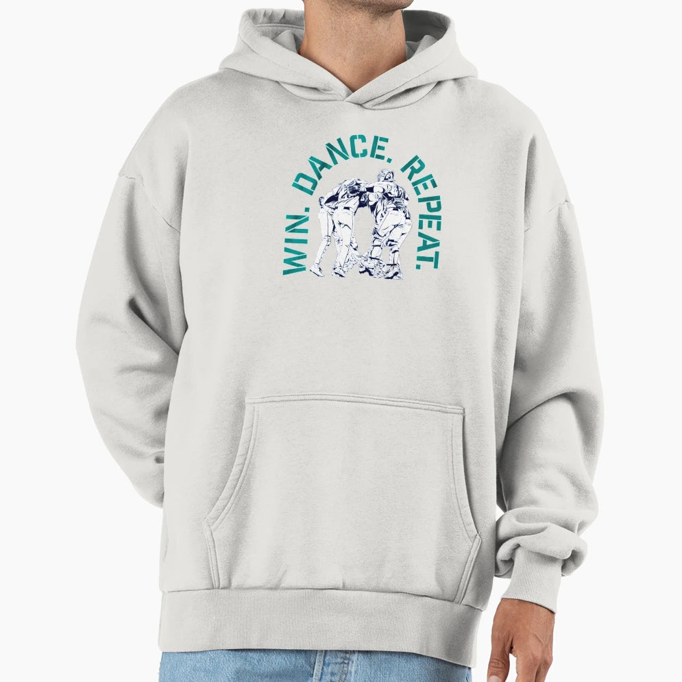 Seattle Baseball Hoodie - Trendy Graphic Unisex - T-Shirt, Sweatshirt, Hoodie