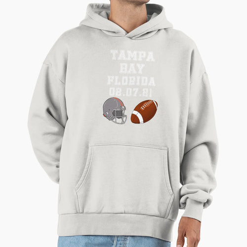 Tampa Bay 2021 Florida Hoodie - Graphic Print Men Women - T-Shirt, Sweatshirt, Hoodie