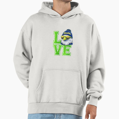 Sea Hawks High School Spirit Go Sea Hawks Hoodie - Custom Art Print Unisex - T-Shirt, Sweatshirt, Hoodie
