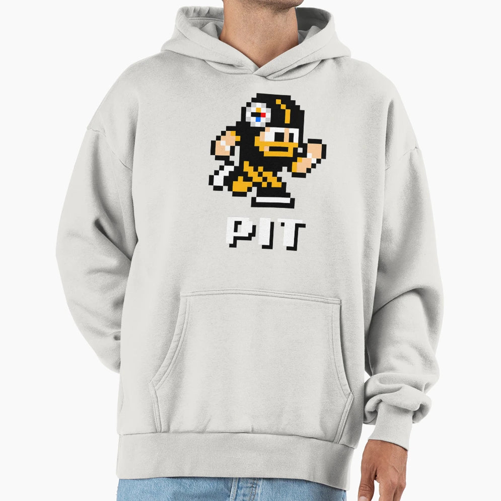 Pittsburgh Steelers Tecmo Super Bowl Hoodie - Custom Art Print Unisex - T-Shirt, Sweatshirt, Hoodie