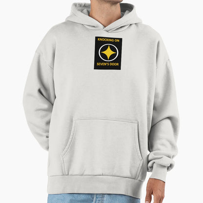 Knocking Sevens Door Hoodie - Graphic Print for Adults - T-Shirt, Sweatshirt, Hoodie