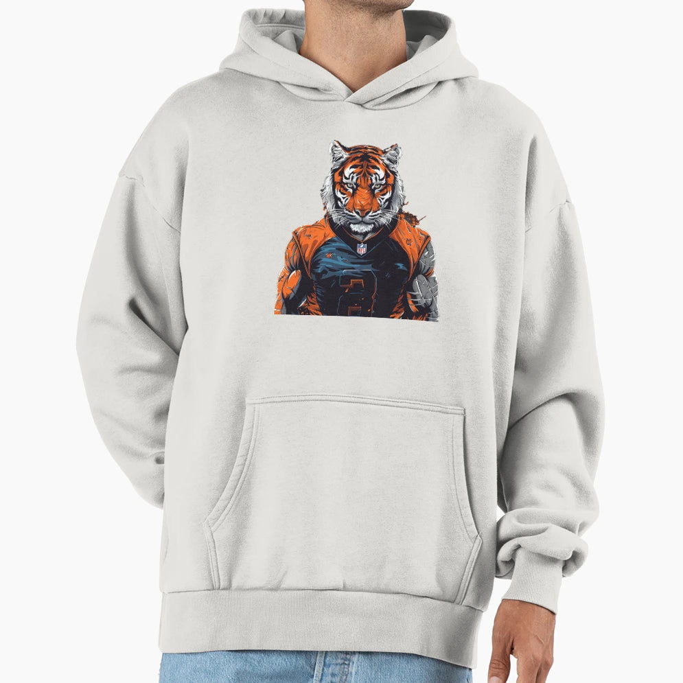 Bengal Tiger Cincinnati Hoodie - Casual Everyday Wear Men Women - T-Shirt, Sweatshirt, Hoodie