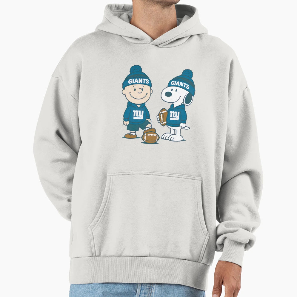 Ny Football Fanatics Cartoon Pals Hoodie - Streetwear Style Men Women - T-Shirt, Sweatshirt, Hoodie