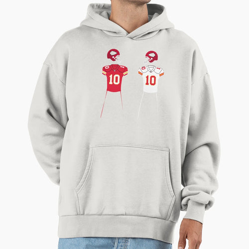 Current Uniform Is White And Red Hoodie - Graphic Print Men Women - T-Shirt, Sweatshirt, Hoodie