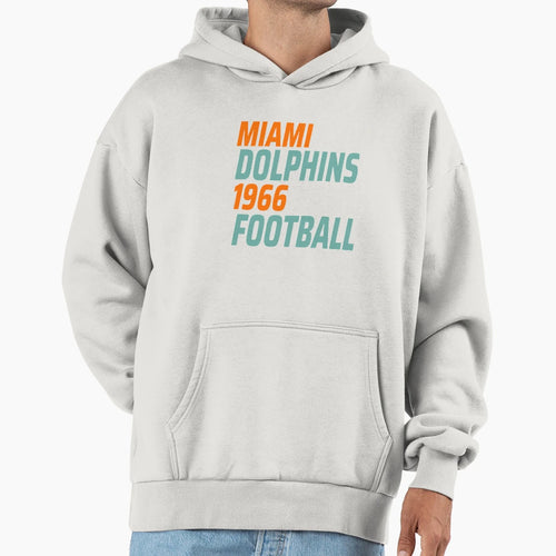 Miami Dolphins 1966 Hoodie - Unique Graphic Men Women - T-Shirt, Sweatshirt, Hoodie